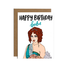 Happy Birthday Babe Card