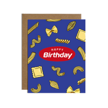 Pasta Birthday Card