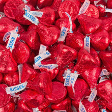 Milk Chocolate Hershey's Kisses 50ct Bag Red