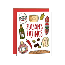 Italian Meat & Cheeses Holiday Card