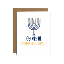 Oy Vey Hanukkah Card
