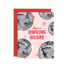 Disco Sparkling Holiday Card