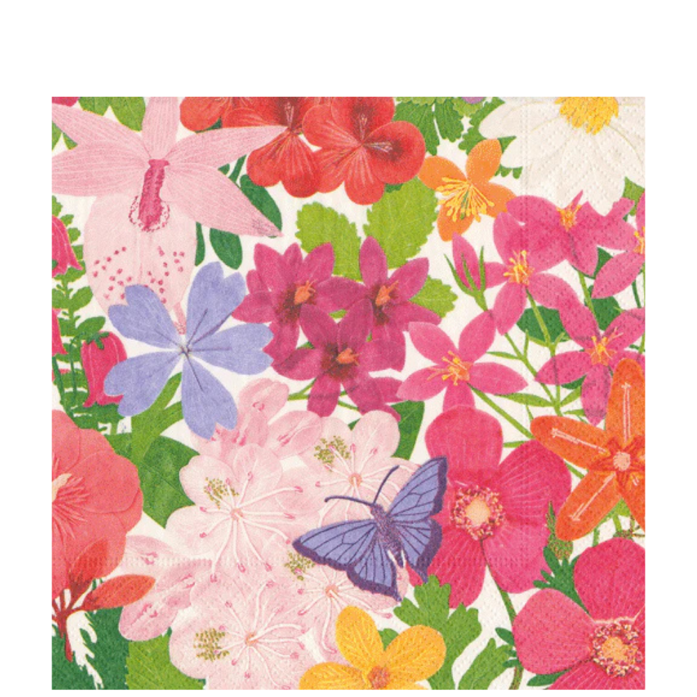 Halsted Floral Lunch Napkins - Thumbnail 3