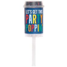 Happy Birthday Dots Multicolor Foil Confetti Push Popper
