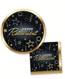 Happy Retirement Beverage Napkins 16ct
