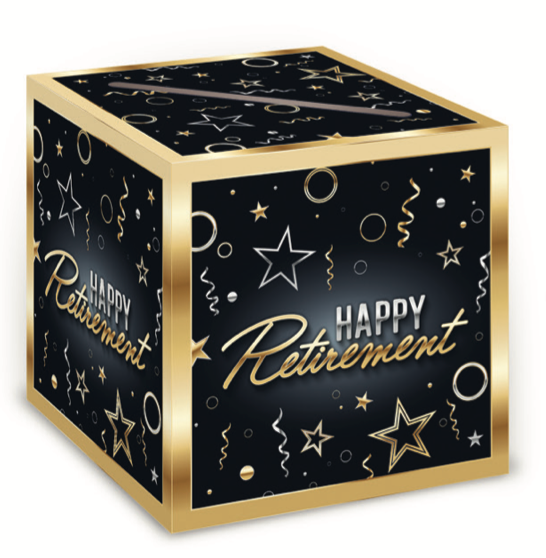 Happy Retirement Card Box