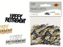 Happy Retirement Fanci-Fetti 1/2oz