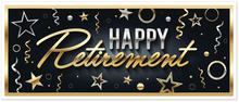 Happy Retirement Oversized Sign Banner