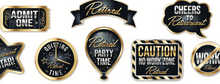 Happy Retirement Photo Fun Signs 10ct
