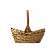 14" Chipwood & Willow Basket