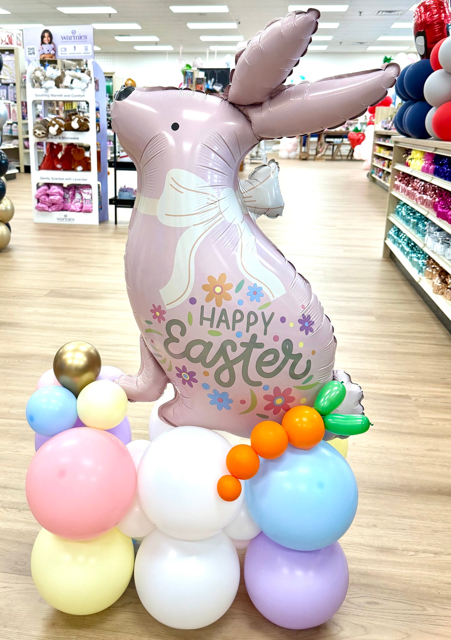 Easter Mini Personalized Balloon Column