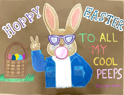 Hand-Crafted, Personalized Easter Banner