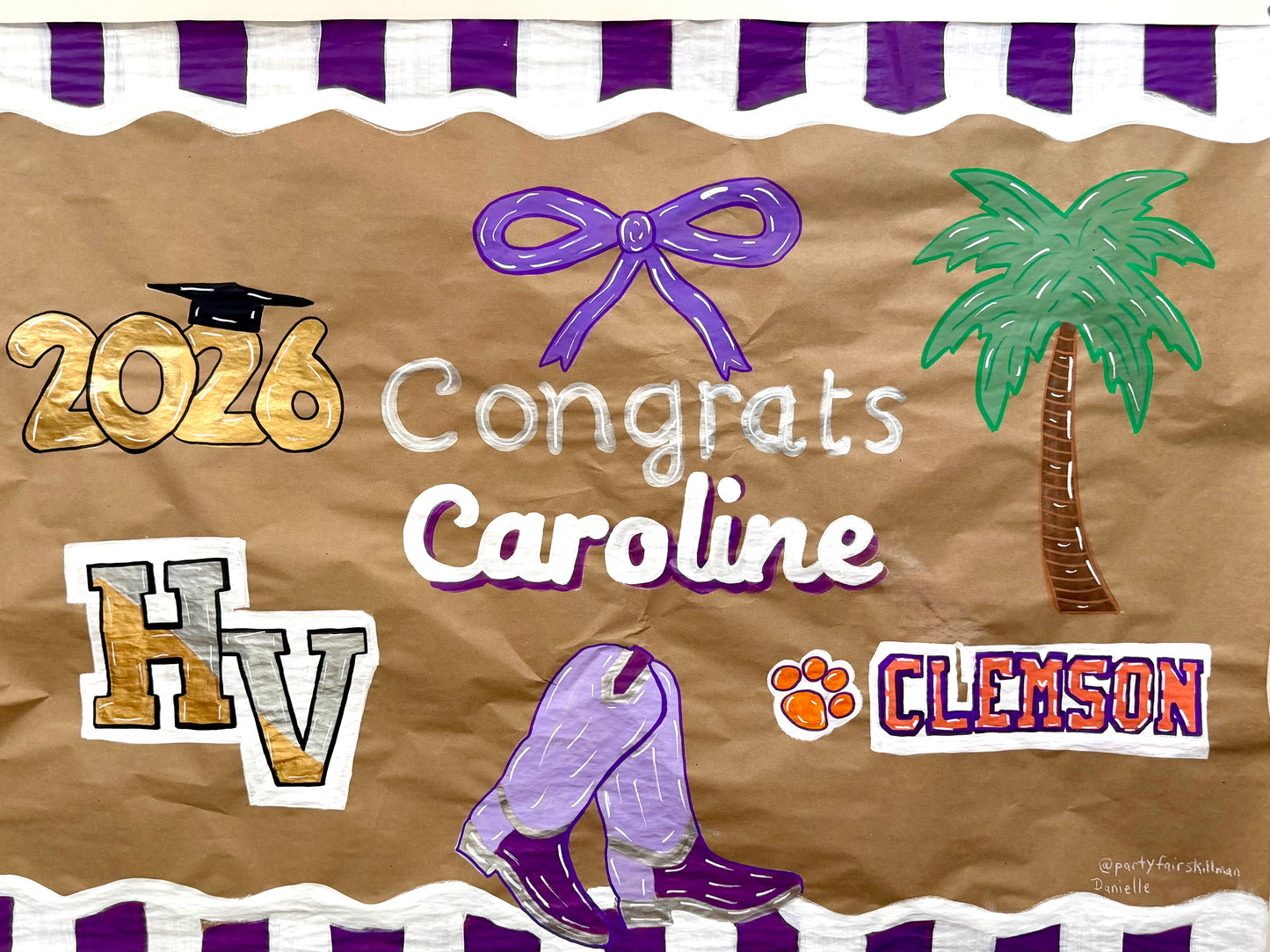 Custom Kraft Banner