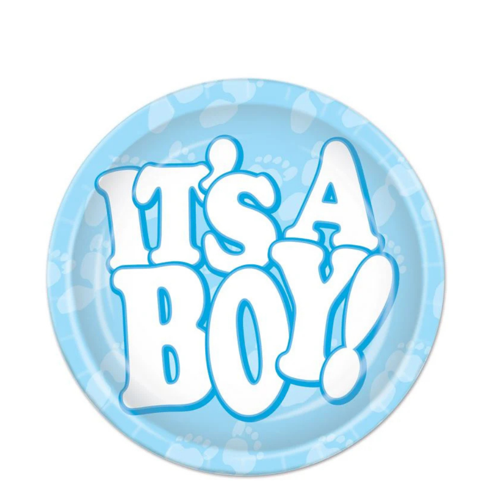 It's A Boy! 7in Dessert Plates 8ct