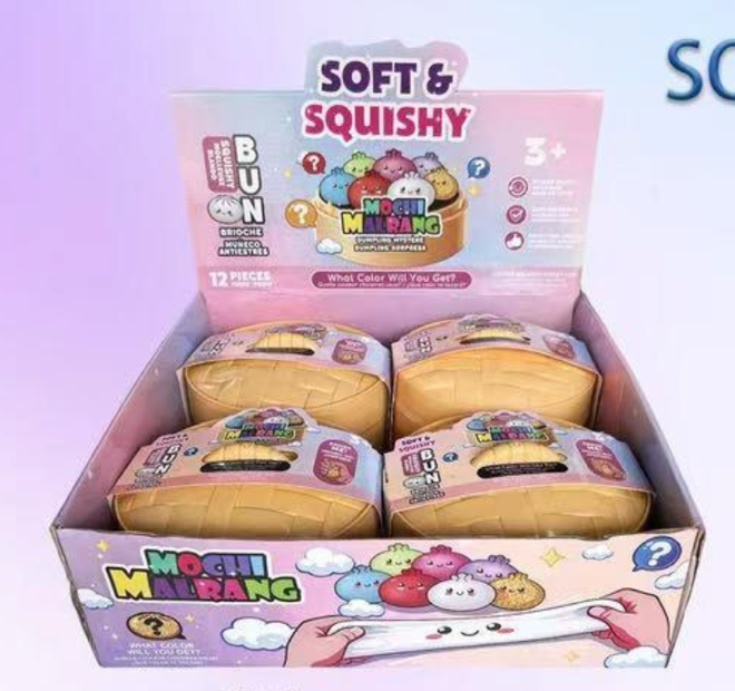 Jumbo Squishy Dumpling 6in