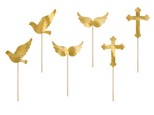 First Communion Cupcake Toppers 6ct