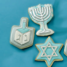 Set of 3 Chanukah Stainless Steel Cookie Cutters