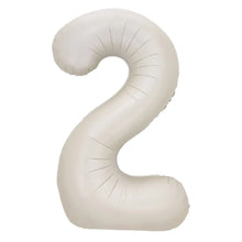 34in Number Balloons: Latte