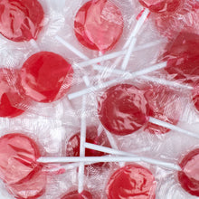 Flat Lollipops 40ct Bag Pink