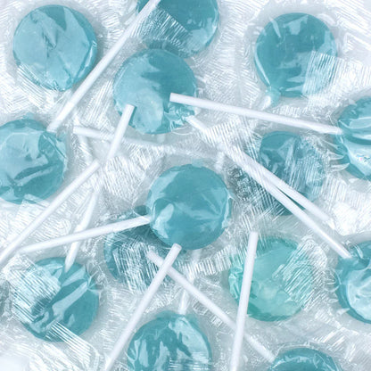 Flat Lollipops 40ct Bag Green