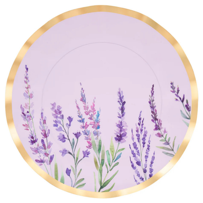 Lavender Fields 10.5in Dinner Plates 8ct