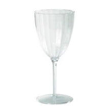 8oz Lumiere Plastic Wine Glasses 1-Piece 8ct