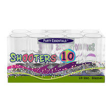 2 oz. Shooter Glasses Box Set  - Clear 10 Ct.