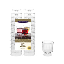 2 oz. 1 pc. Mini Wine Tasters - Clear 20 Ct.