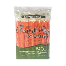 9" Bamboo Chopsticks - 100 Ct.