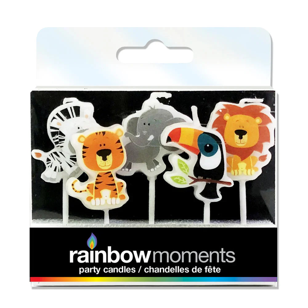 Jungle Animals Shaped Pick Candles