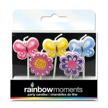 Flowers & Butterflies Shaped Pick Candles