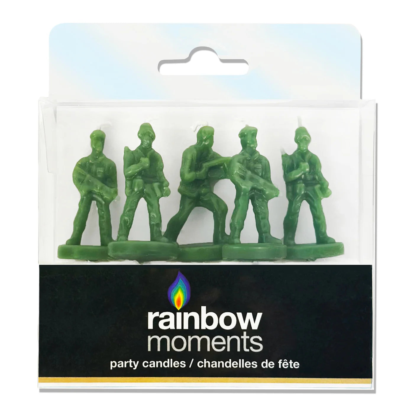 Soldier Shape Candles 5ct