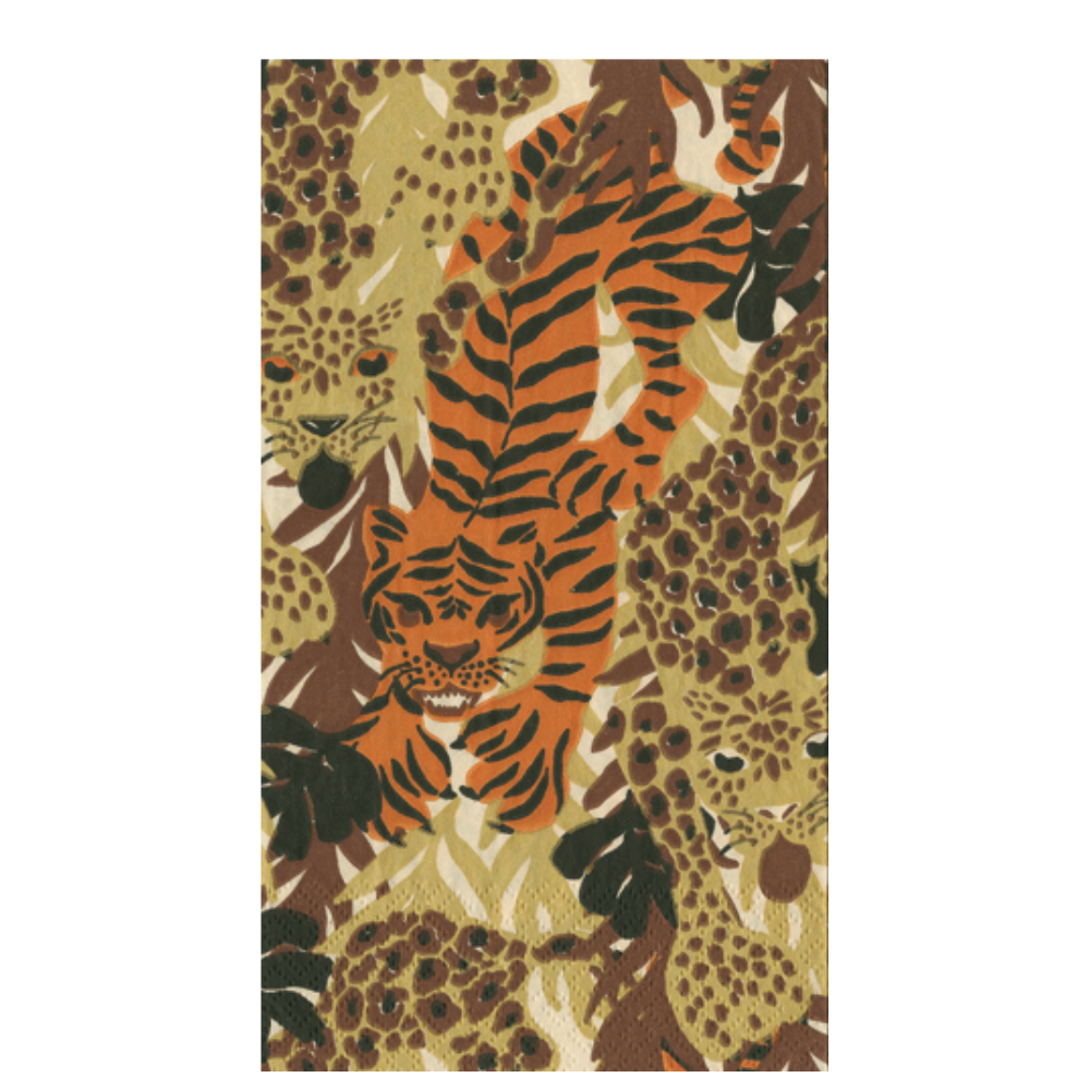 Wild Cats Guest Towels 15ct