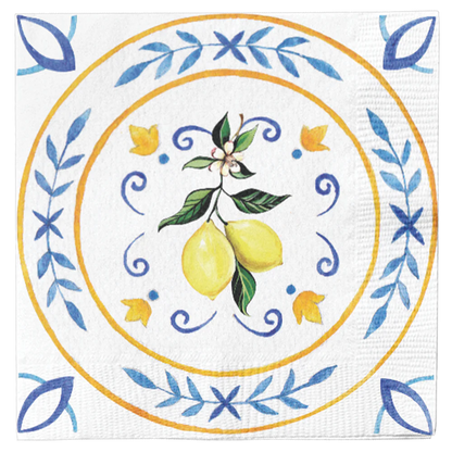 Capri Coast Cocktail Napkins 20ct
