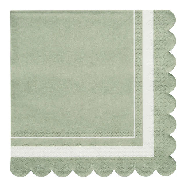 Sage Eco Cocktail Napkins 20ct
