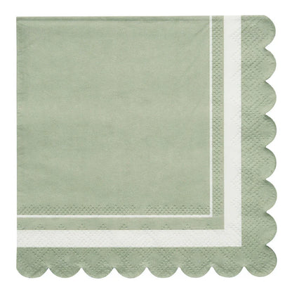 Sage Eco Cocktail Napkins 20ct
