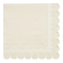 Cream Eco Cocktail Napkins 20ct