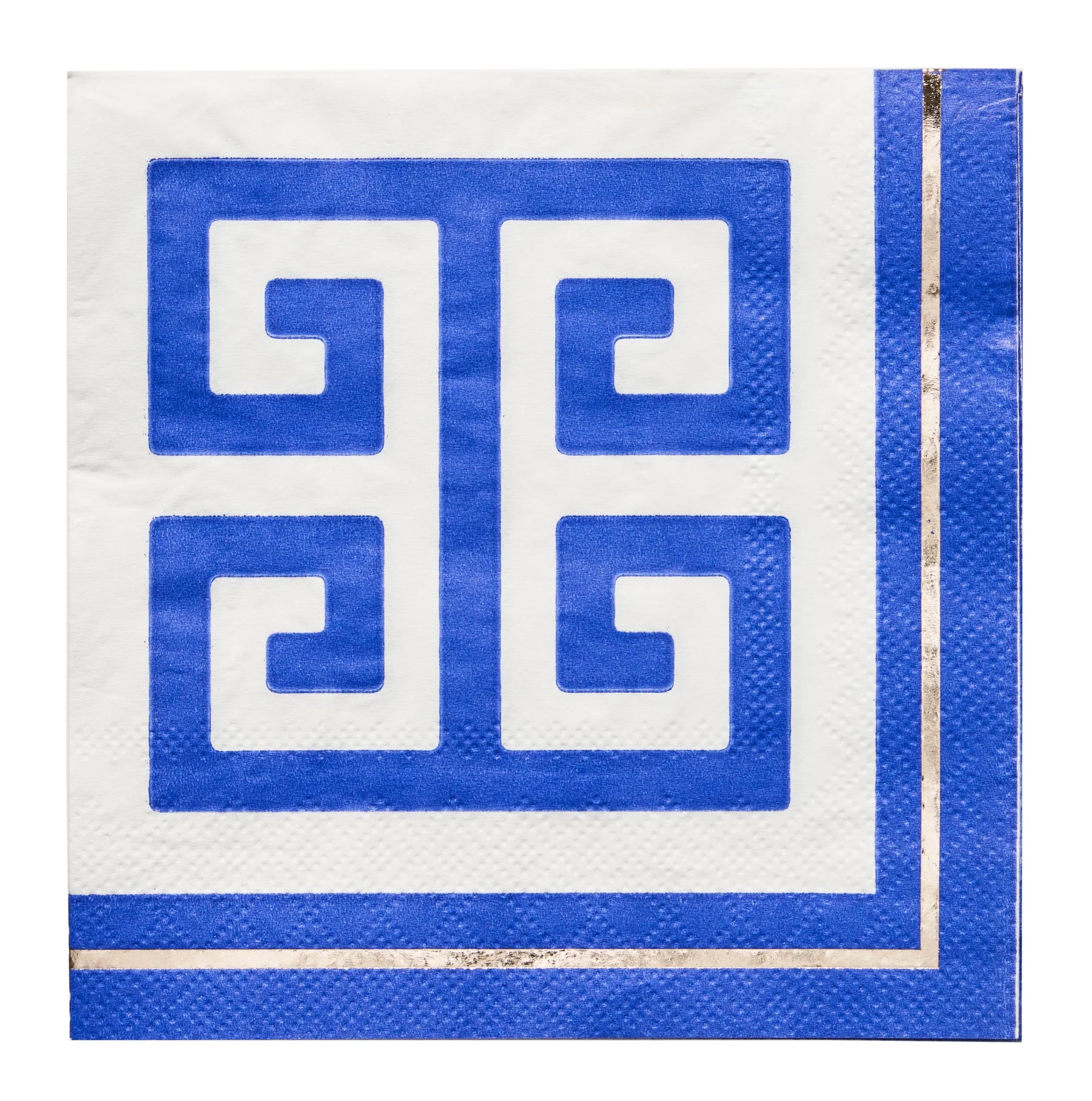 Greek Key Cocktail Napkins 20ct