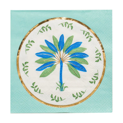 Preppy Palm Cocktail Napkin, 20pkg, 3ply