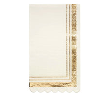 Gold and White Guest Towels 20ct