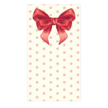 Pink Bows Guest Towels 20ct