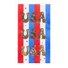 Modern Patriotic Guest Towels 20ct