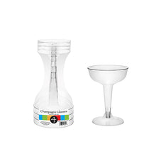 4 oz. 2 pc. Champagne Glasses - Clear 4ct