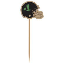 Tailgate Football Helmet Large Party Picks 30ct