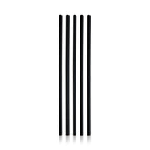 Party Cocktail Straws in Black 100ct