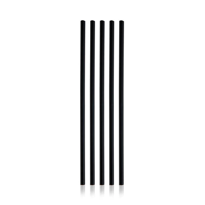 Party Cocktail Straws in Black 100ct