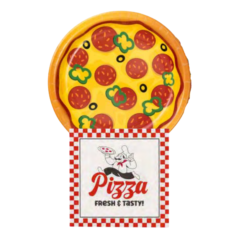 Pizza Party Lunch Napkins 16ct