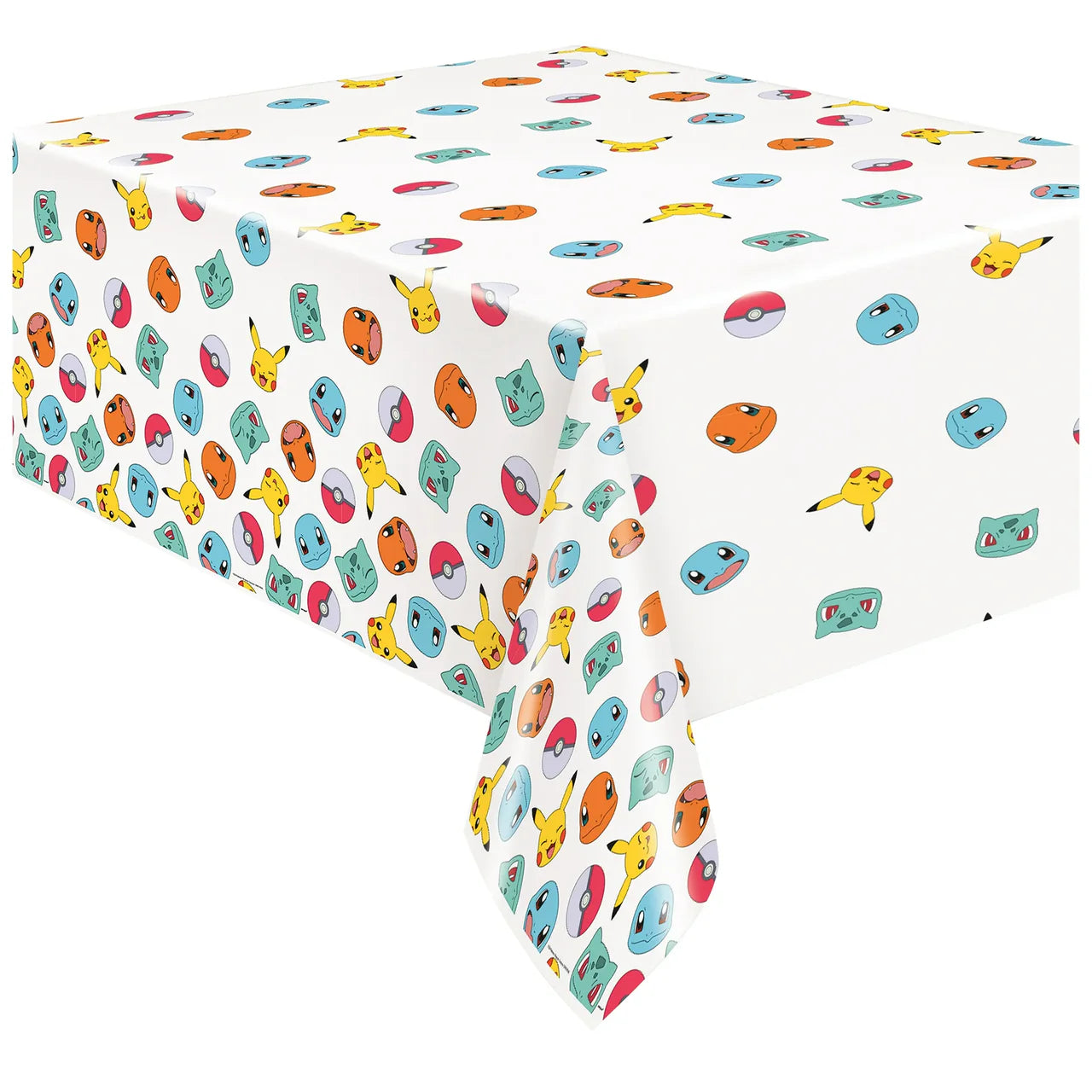 Pokemon Rectangular Plastic Table Cover 54in x 84in