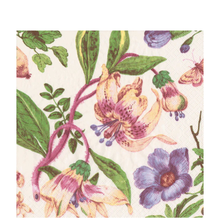 Porcelain Blooms Ivory Lunch Napkins 20ct