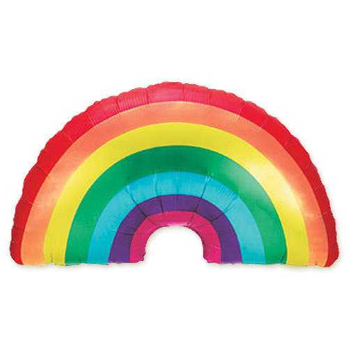 #505-B Rainbow Large Balloon Balloon
